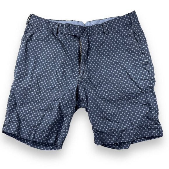 Polo Ralph Lauren Stretch Straight Classic Fit Men's Shorts RN41381 Size 32 Navy - Picture 1 of 7